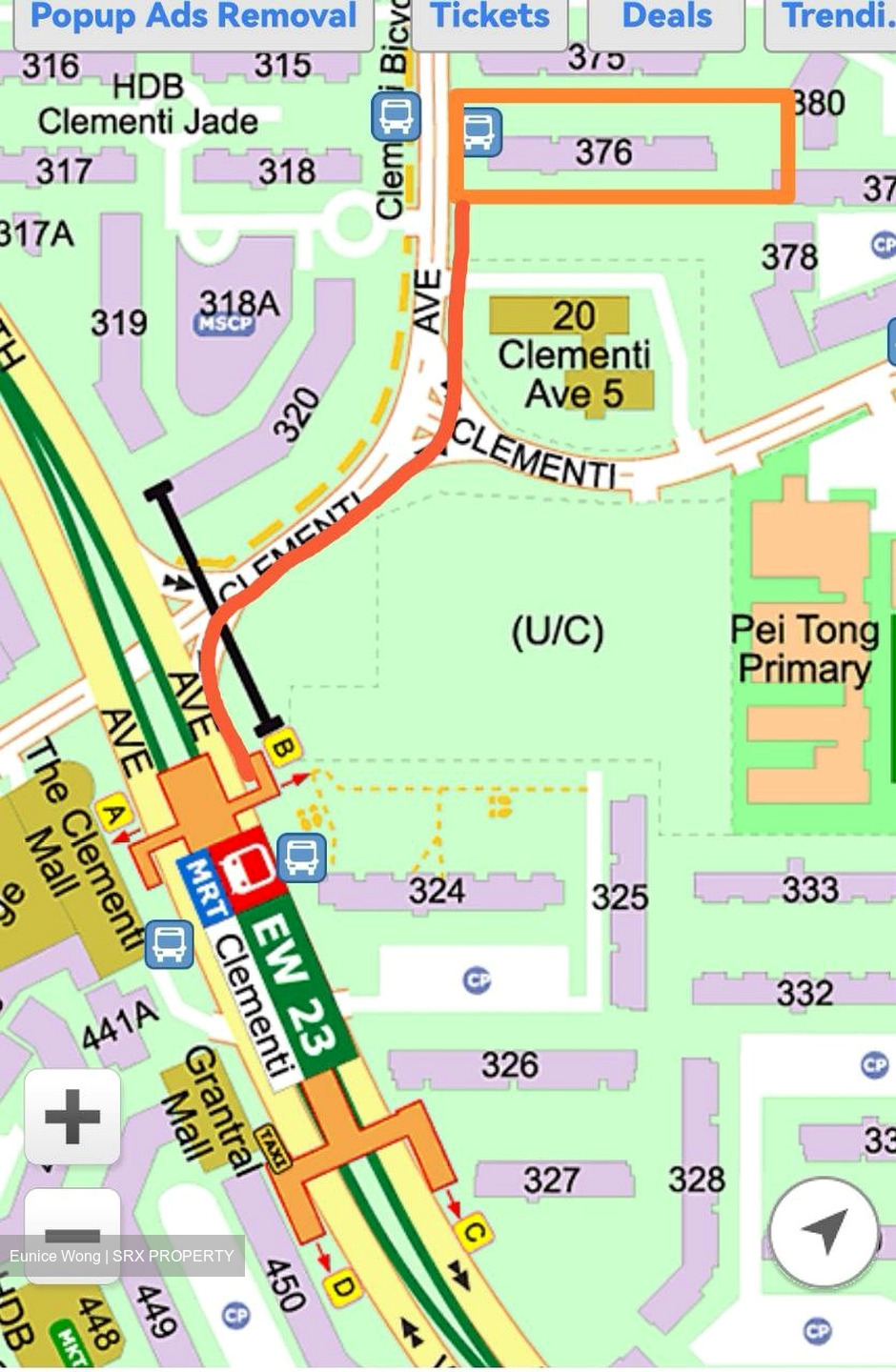 Blk 376 Clementi Avenue 4 (Clementi), HDB 3 Rooms #499619371